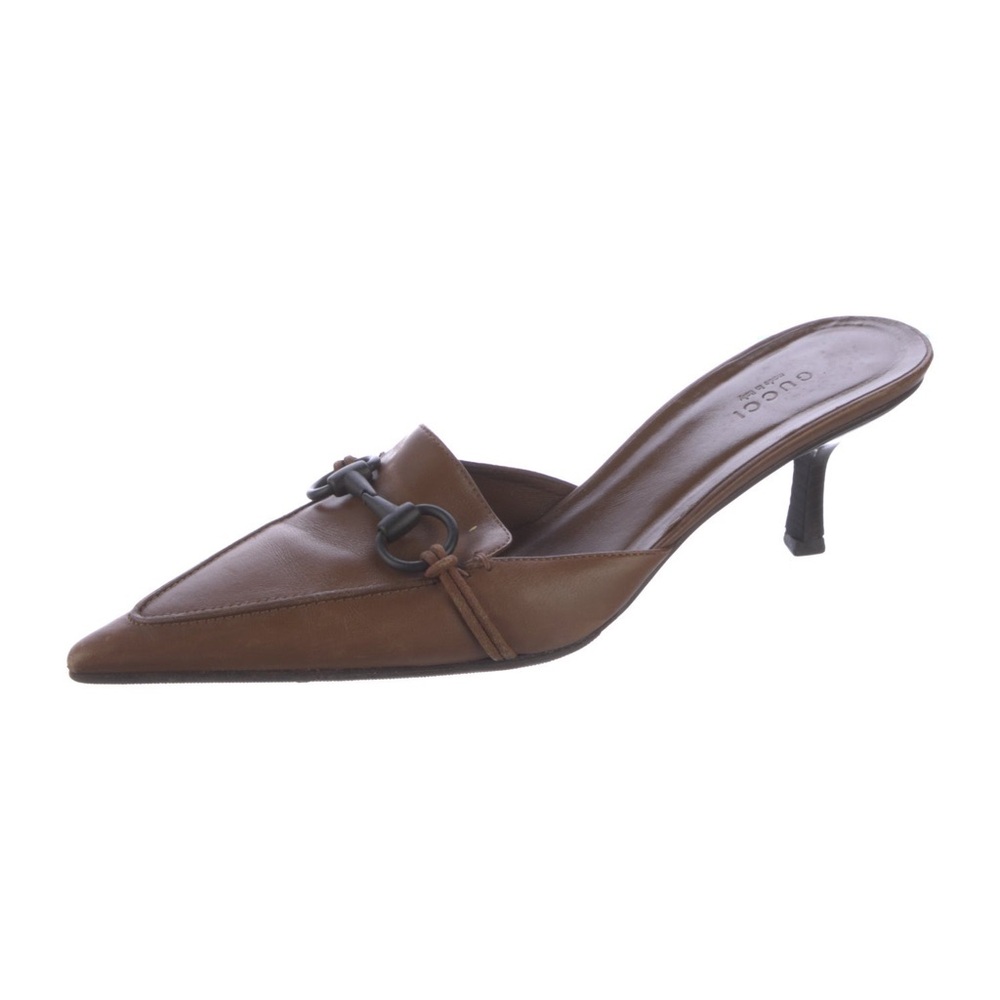 Gucci Tom Ford Era Horsebit Heeled Mules